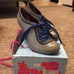 Poetic License Backlash Oxford boots size 7 EUR 38